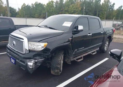 2012 Toyota Tundra Crewmax Limited из США, поврежденный, VIN 5TFHW5F11CX247215